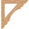 Ekena Millwork Olympic Slat Smooth Bracket, Western Red Cedar, 5 1/2"W x 44"D x 48"H BKT06X44X48OLY06SWR - alternate 4